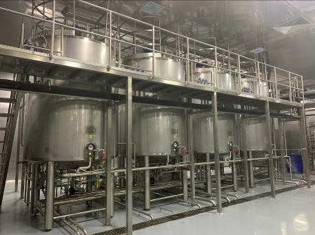 Automatic Large Juice Production Line High Yield Of 3000 Bottles /H