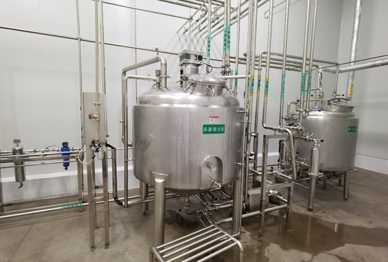 1000kg/H Apple Juice Fruit Processing Line / Automatic Fruit Puree Pulp Juice Processing Equipment