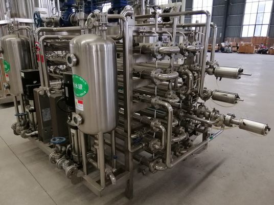 2t/H трубчатый тип машина стерилизатора UHT для линии фруктового сока