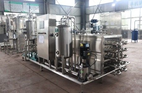 Безгнилостная машина стерилизатора UHT кожуха 1,2 тонны в час