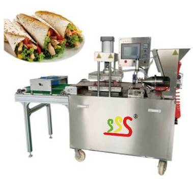 Small Size Automatic Tortilla Production Line Stainless Steel 304