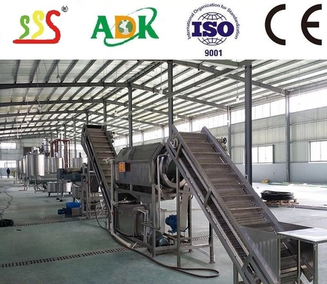 Automatic Mango Pulp Fruit Juice Production Line with Capacity of Minimal 500L/H