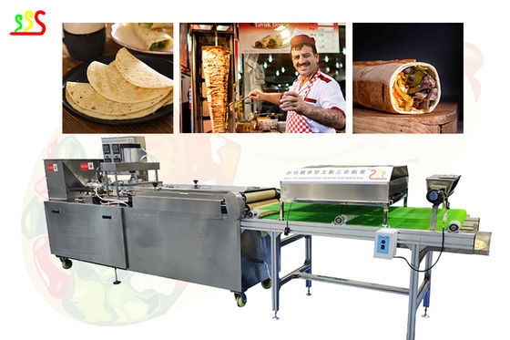 1300pcs/h 22kw Touch Screen Automatic Taco Machine