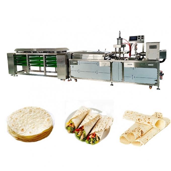 производственная линия Tortilla нагрева электрическим током 1300pcs/h 10cm 0
