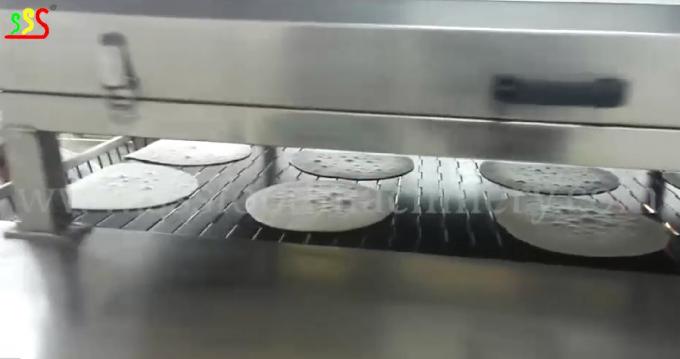 производственная линия Tortilla нагрева электрическим током 1300pcs/h 10cm 1